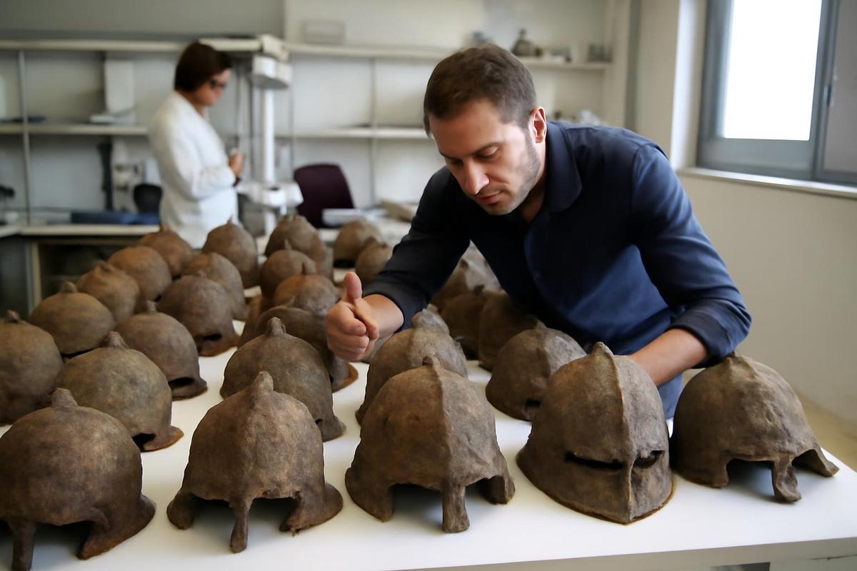 Cascos medievales encontrados en la costa de Benicarló
