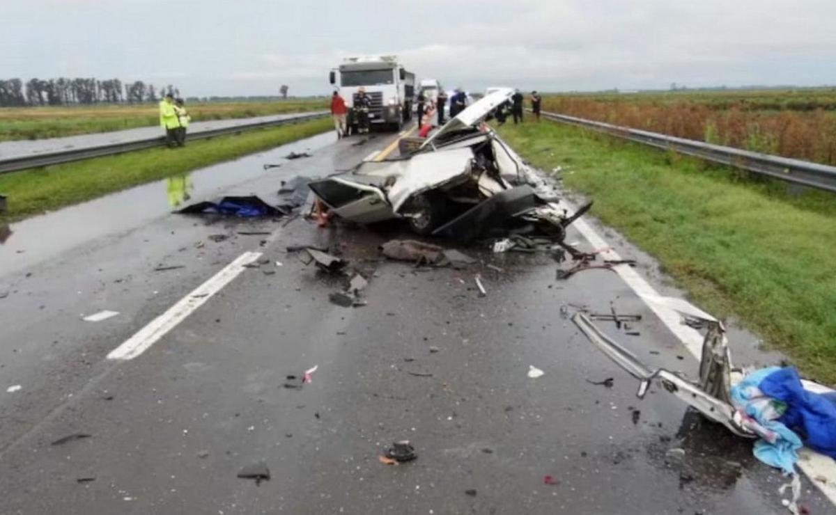 FOTO: Una de las tantas tragedias en la ruta 33.