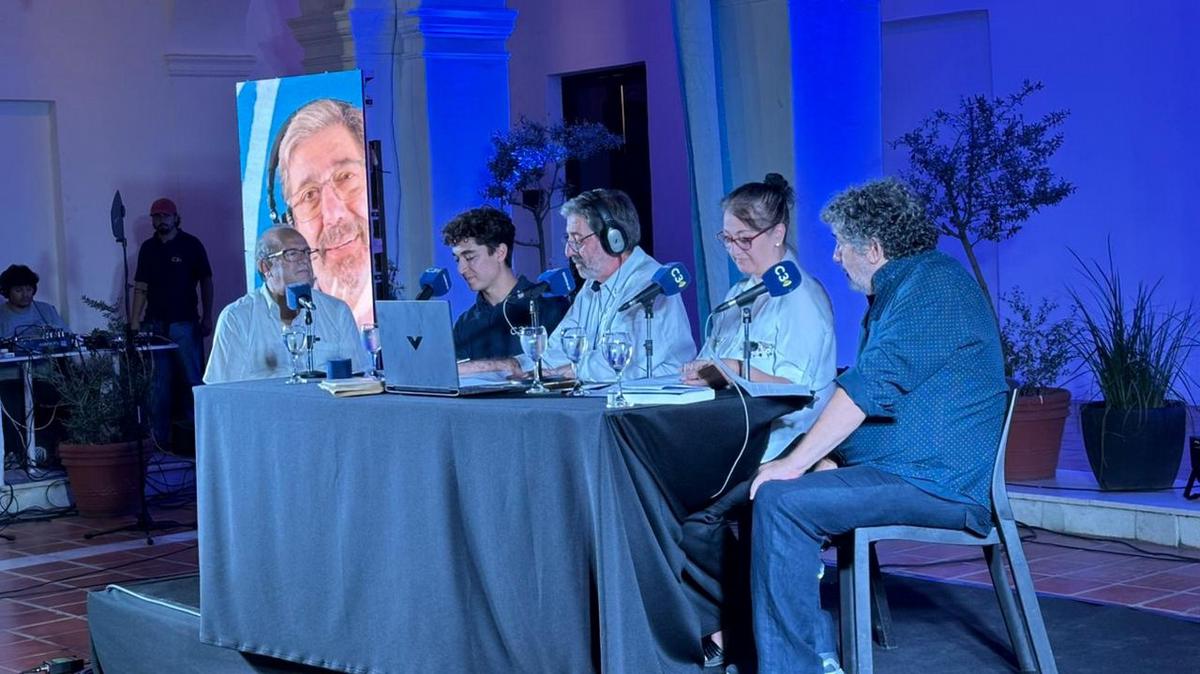 El estreno del programa de Chema Forte, en el Cabildo de Córdoba.