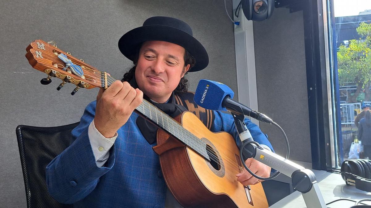 Nicolás Membriani celebra el Día del Payador en Cadena 3 con poesía y música 