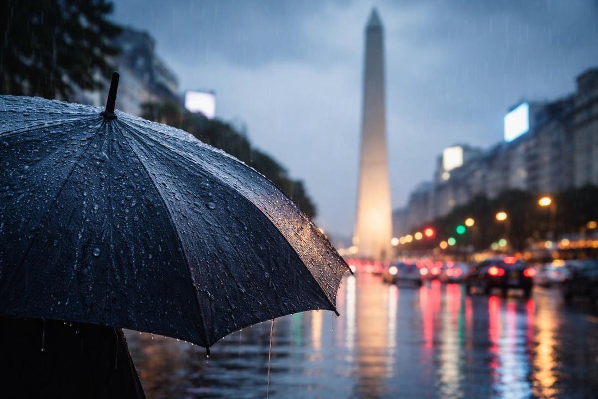 Se anticipan lluvias y un cambio brusco en el clima de Buenos Aires