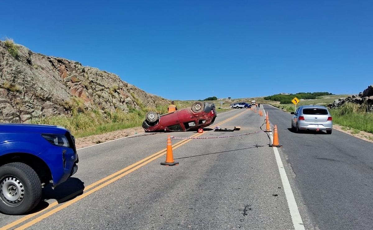 FOTO: El accidente ocurrió en el kilómetro 54 de la Ruta 34. (Foto: Policía de Córdoba)