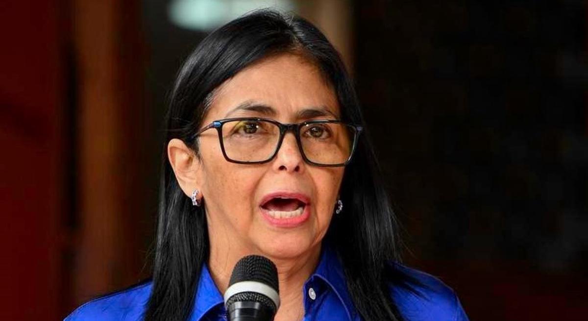 Delcy Rodríguez, presidenta interina de Venezuela.