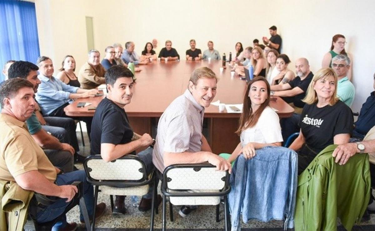 FOTO: Reforma constitucional: el justicialismo de Santa Fe  fijó posición en el debate. 