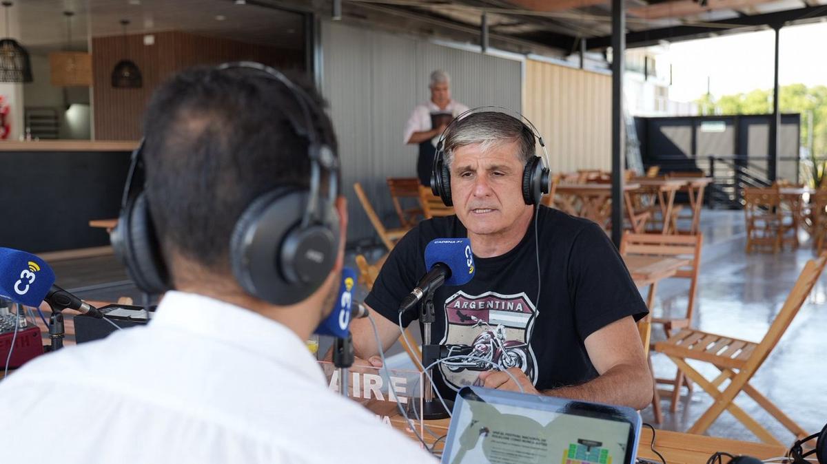 Raúl Cardinali, intendente de Cosquín, en Viva la Radio.