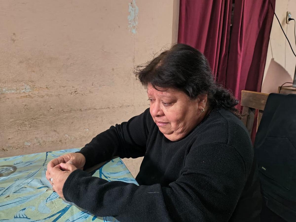 María del Carmen, madre de Lucas Tissera, el joven de 30 años asesinado en Córdoba.