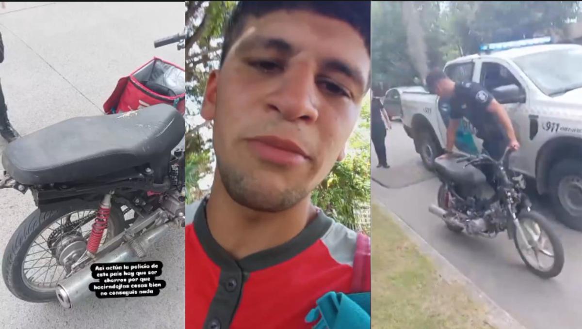La Plata: le secuestraron la moto por falta de documentación y apuntó contra el Gobierno