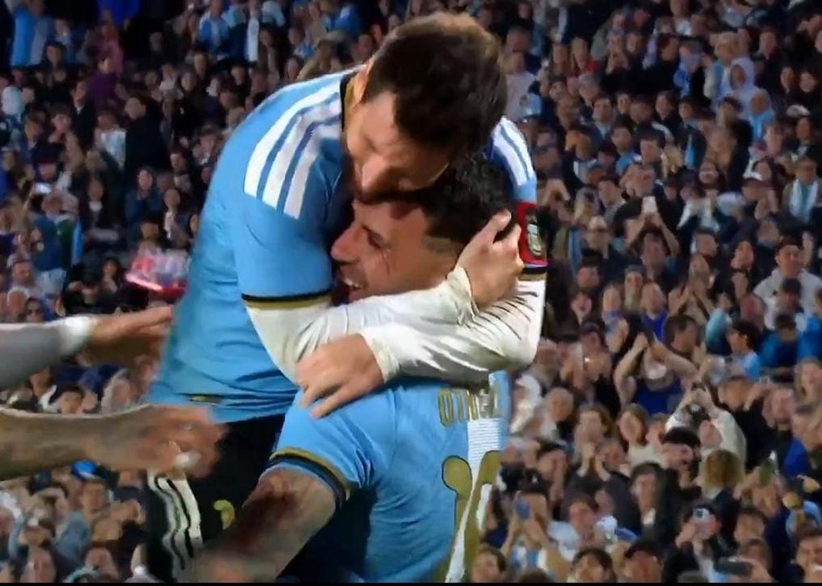 Otamendi abrió el marcador ante Benín.