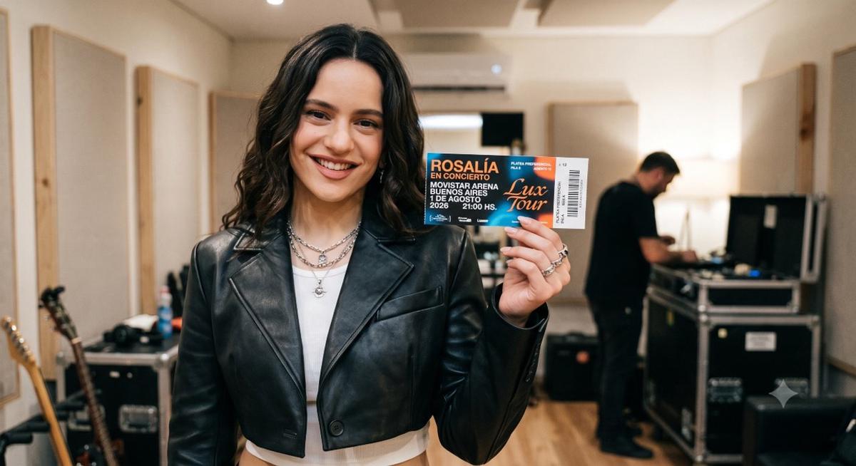 Cómo devolver las entradas para ver a Rosalía.