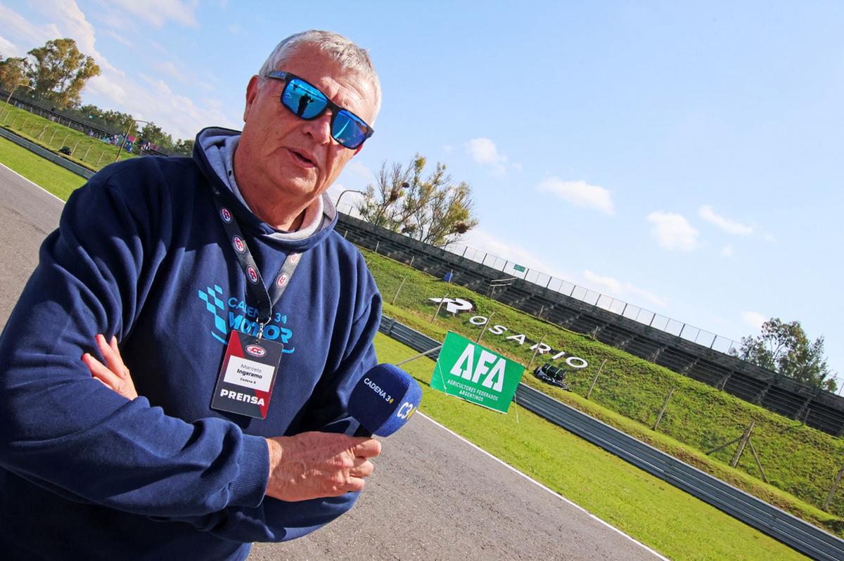 Cadena3 en el "Juan Manurl Fangio" de Rosario