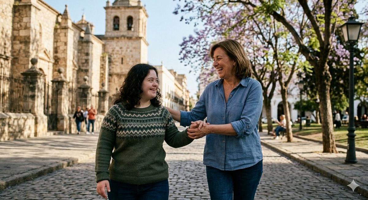 El desafio de la adultez protegida (Foto creada con IA)