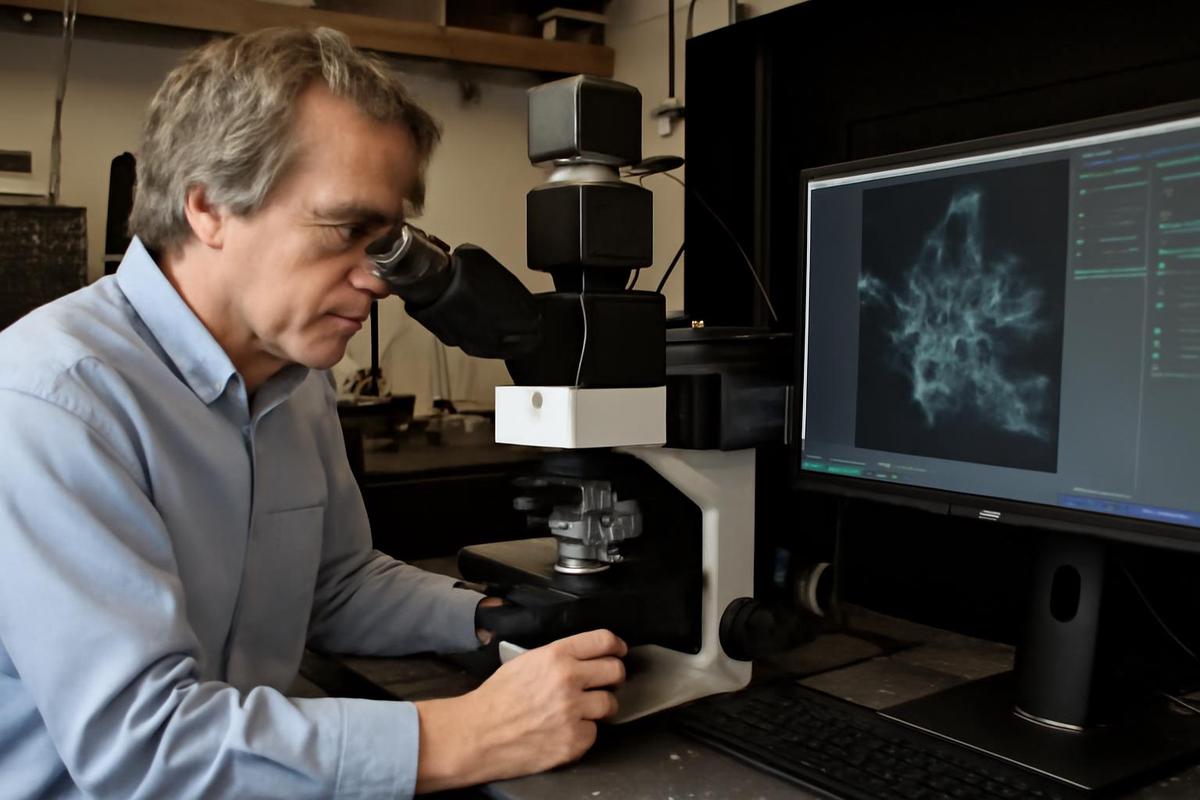 Microscopio de Stanford que revela células vivas