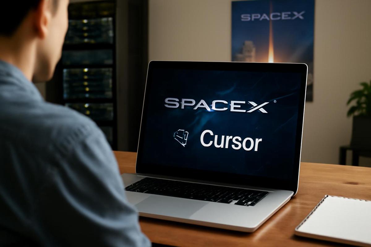 SpaceX y Cursor
