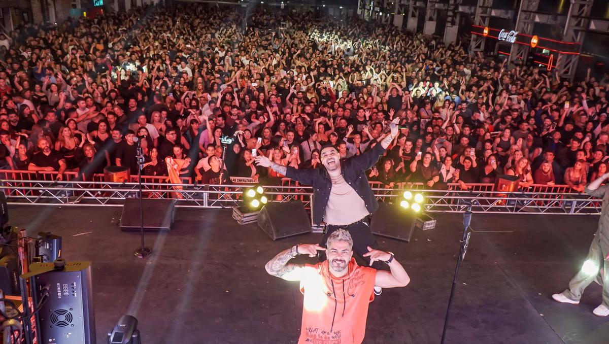 FOTO: Dale Q' Va en la Plaza de la Música. 
