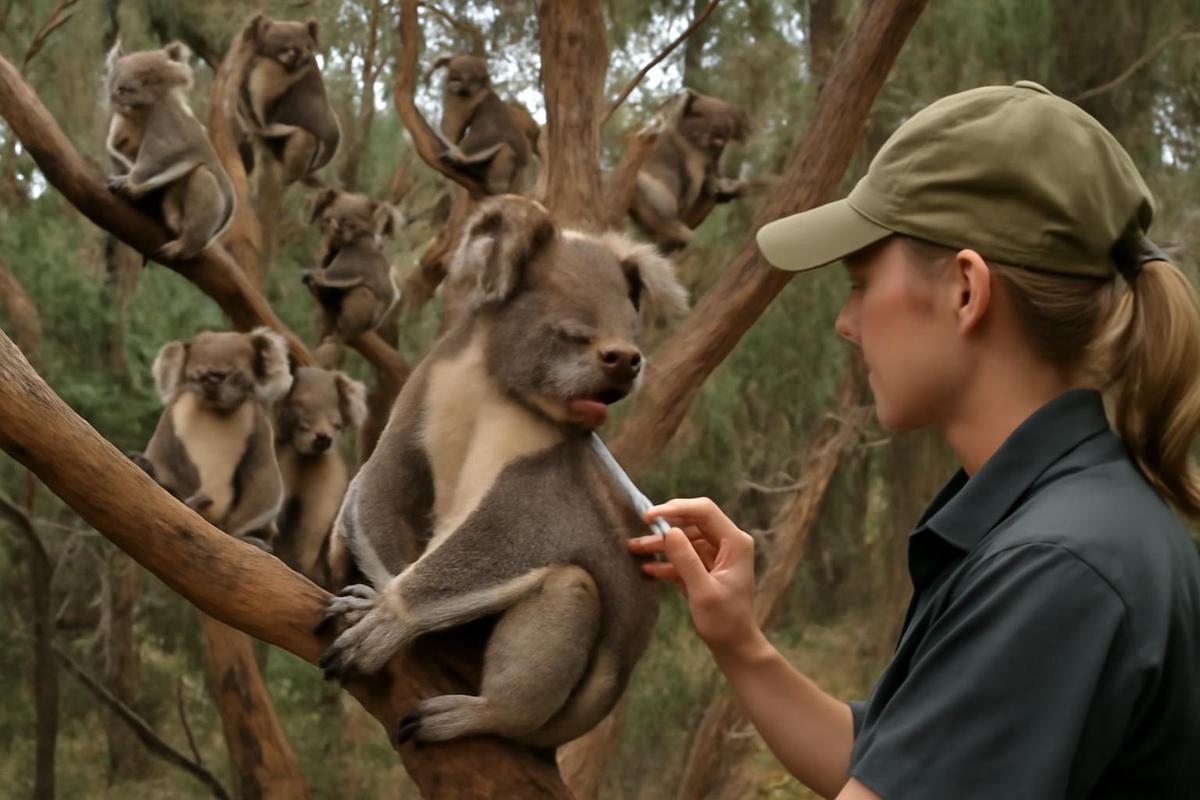 El auge de los koalas en Australia podría llevar a una hambruna masiva