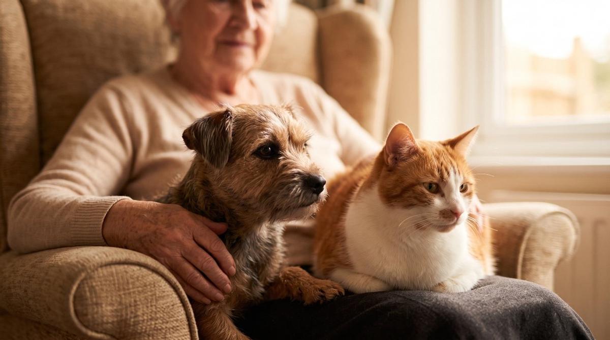 Iniciativa busca permitir que mascotas acompañen a adultos mayores en geriátricos