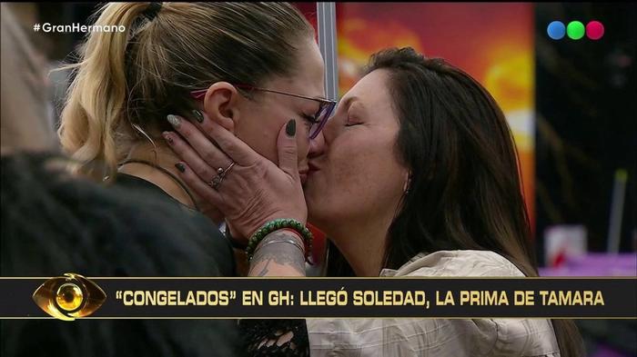 Emotiva visita de Soledad a Tamara Paganini en Gran Hermano: lágrimas y abrazos