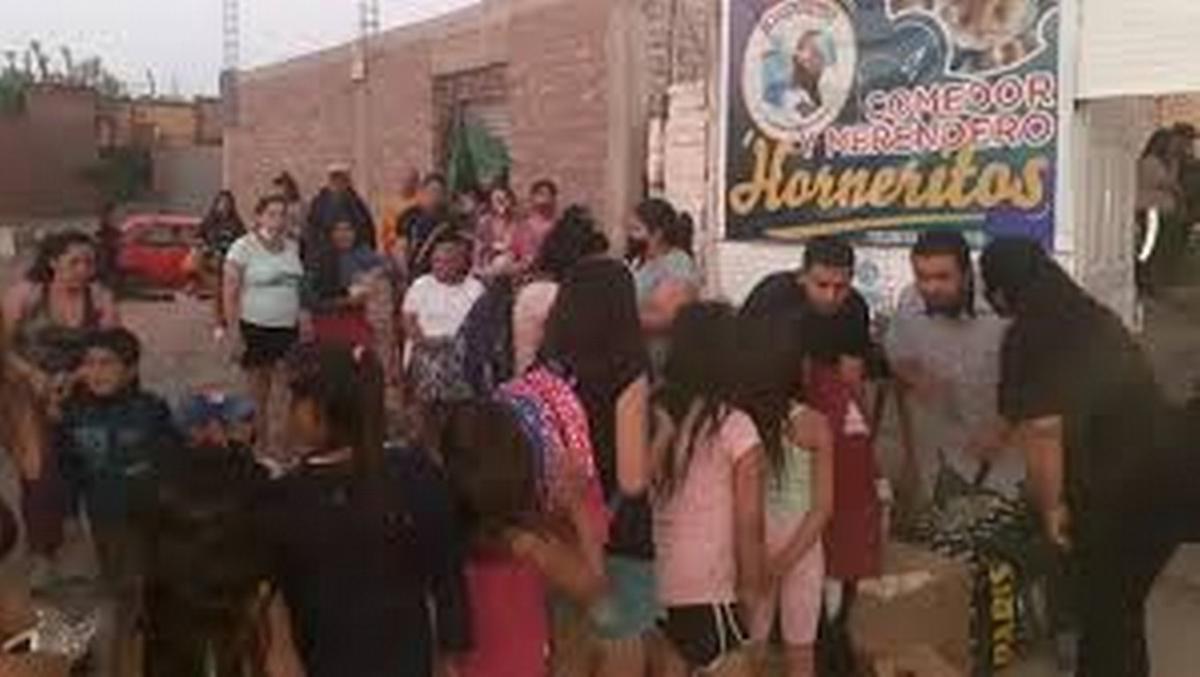 El merendero más importante de Las Heras recibió un 70% menos de donaciones