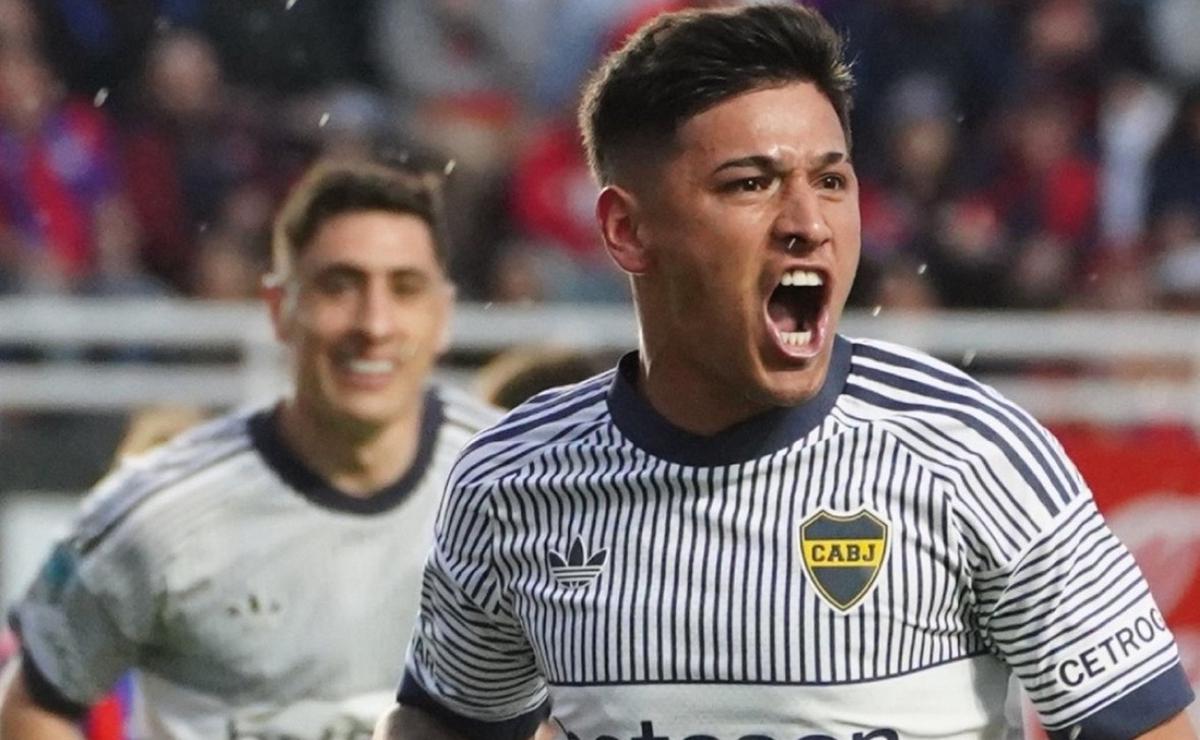Boca le ganó el clásico a San Lorenzo 2 a 0 con goles de Lozano y Merentiel.