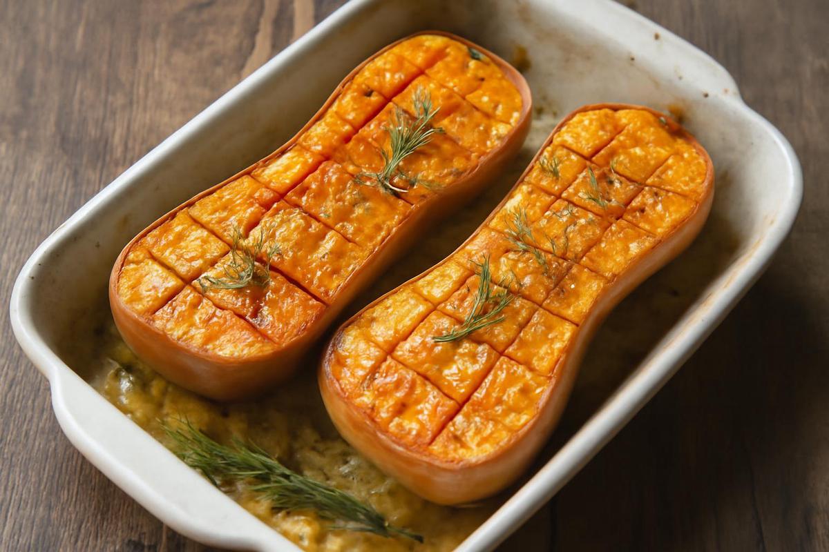 Zapallo anco al horno: receta fácil y deliciosa