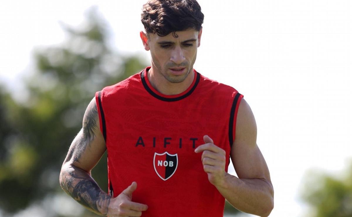 Walter Mazzanti, jugador de Newell's old Boys.