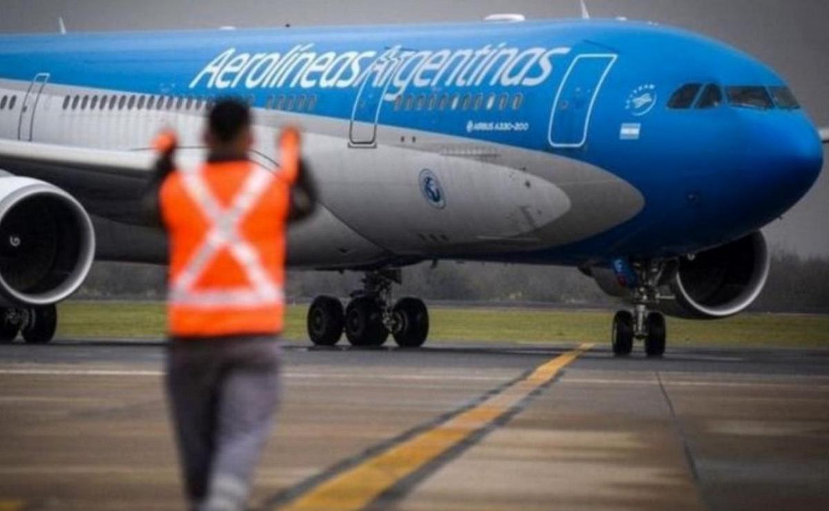 FOTO: Se agrava cada día más el conflicto en Aerolíneas Argentinas. 