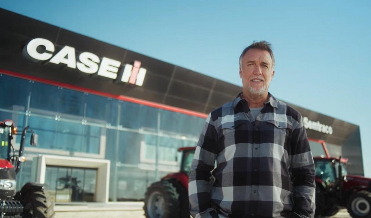 Gabriel Batistuta es el flamante embajador de SEMTRACO y Case IH
