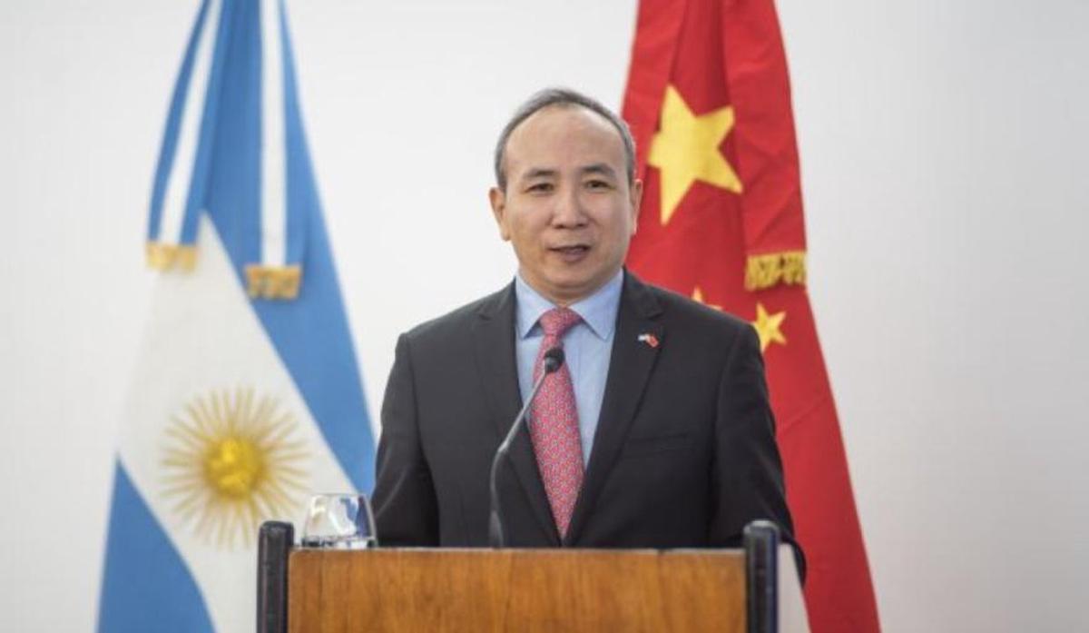 Wang Wei, embajador de la República Popular de China en la Argentina.