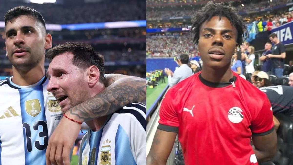 Speed provocó a Messi antes del penal fallado y filmó su reacción