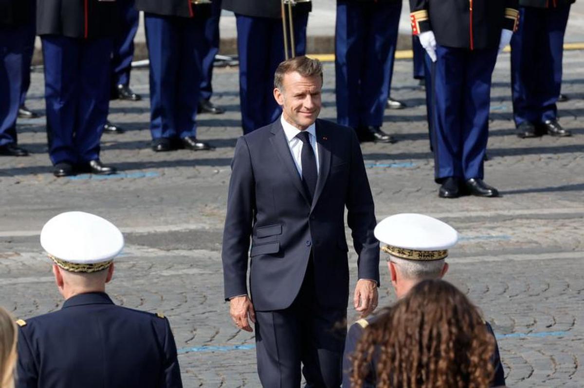El presidente de Francia, Emmanuel Macron.