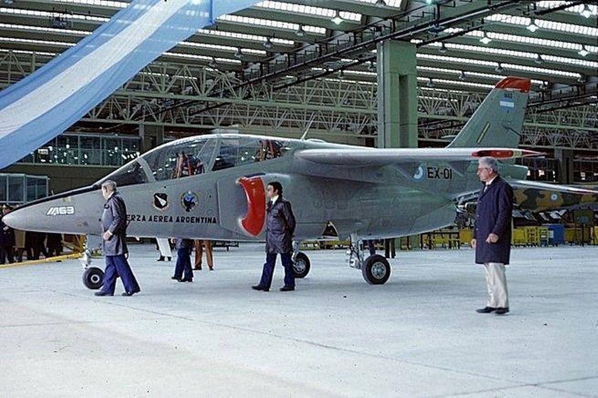 FOTO: El prototipo número uno del IA-63, el EX-01. (Foto: gentileza)