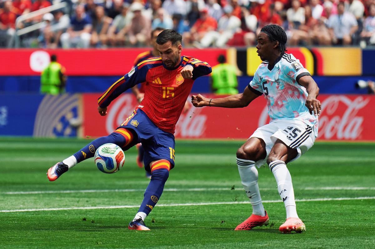 España y Bélgica se miden en un encuentro vibrante. (Foto: @SEFutbol)
