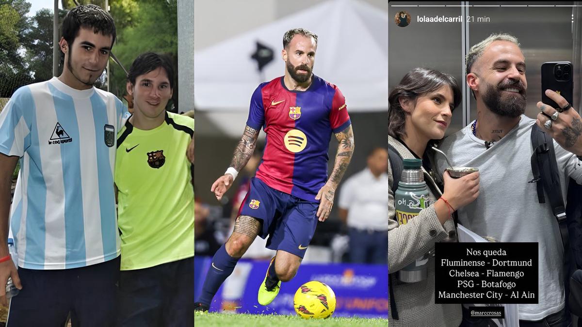 FOTO: Lola del Carril y Marc Crosas (Foto: Instagram @marccrosas)