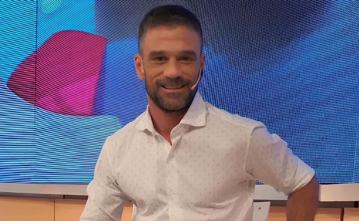 El periodista Lucas Bertero.