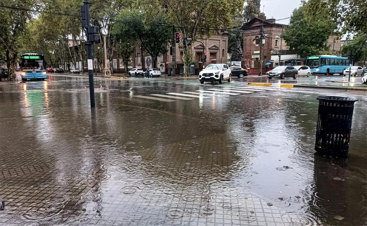 Hay alerta amarilla por tormentas durante la jornada.