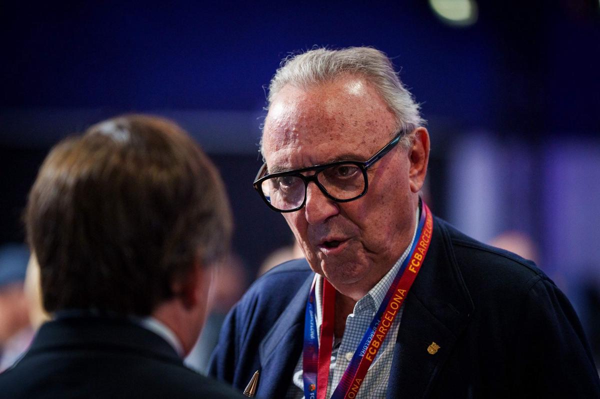 El expresidente del Barcelona, Joan Gaspart, habló sobre la muerte de Jorge Messi.