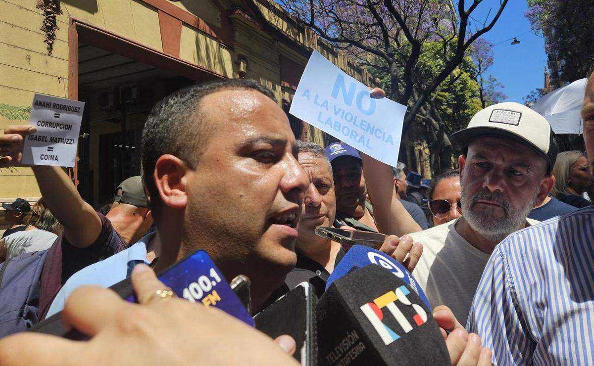 FOTO: Silvio Barrionuevo, secretario general del Sindicato de Obras Sanitarias de Rosario.