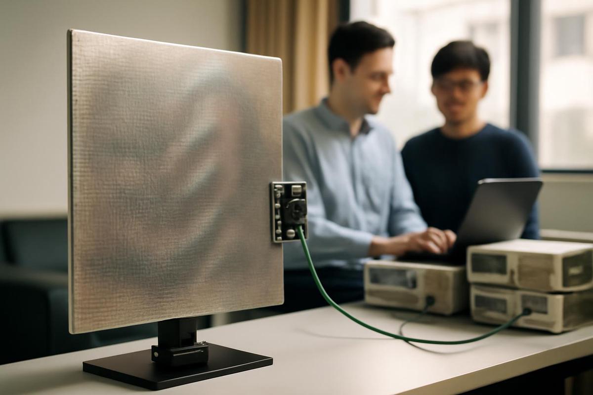 Superficie reconfigurable inspirada en holografía