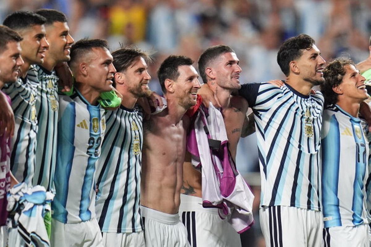 Argentina era uno de los cuatro favoritos antes del Mundial.
