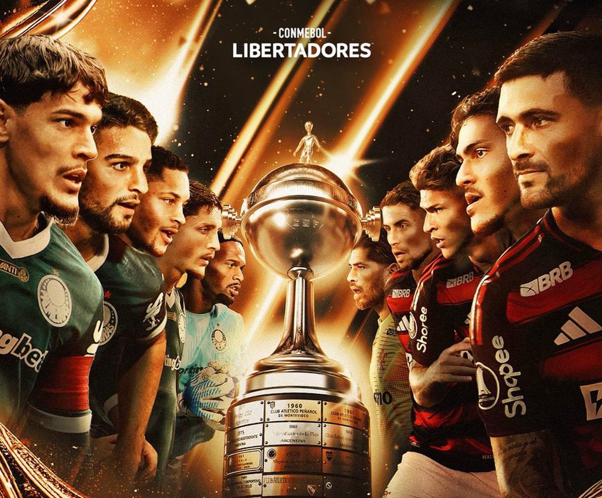 Palmeiras y Flamengo jugarán la final de la Copa Libertadores.