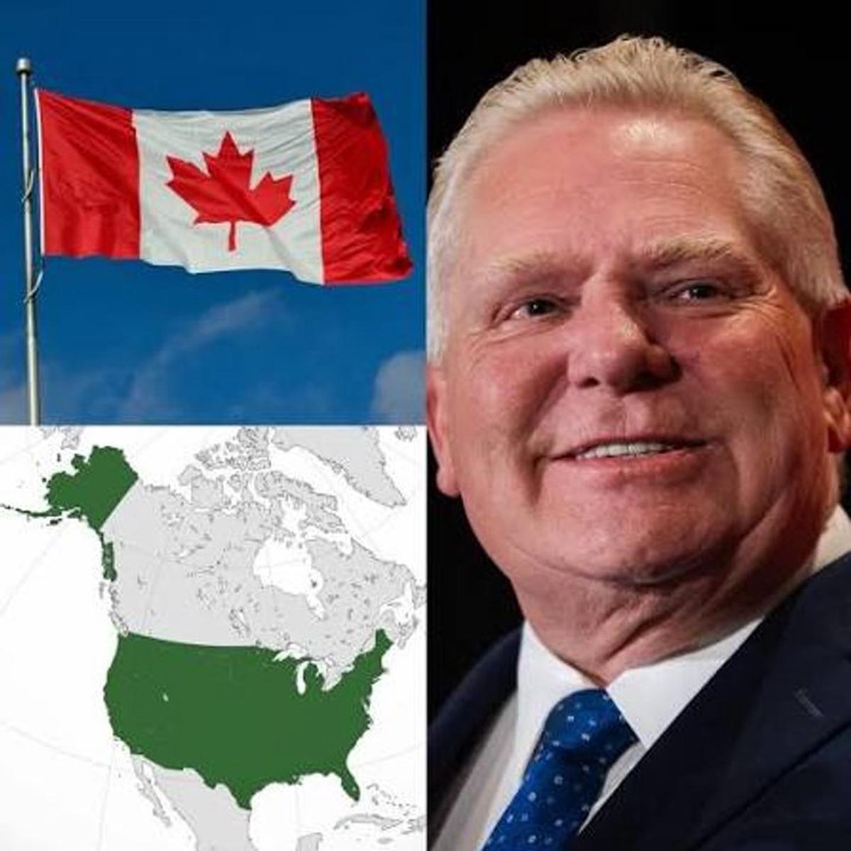 Primer ministro de la provincia canadiense de Ontario, Doug Ford