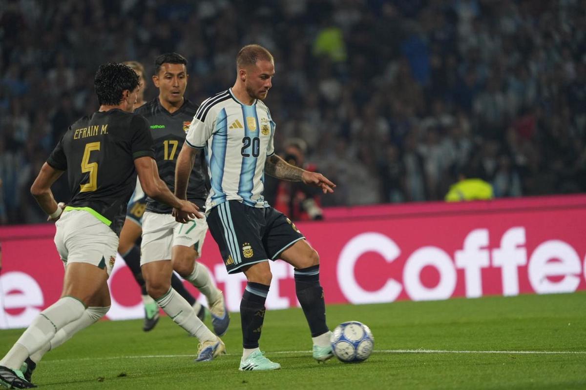 Argentina abre la fecha FIFA ante Bolivia en el Kempes. (Foto:Daniel Cáceres/Cadena 3)
