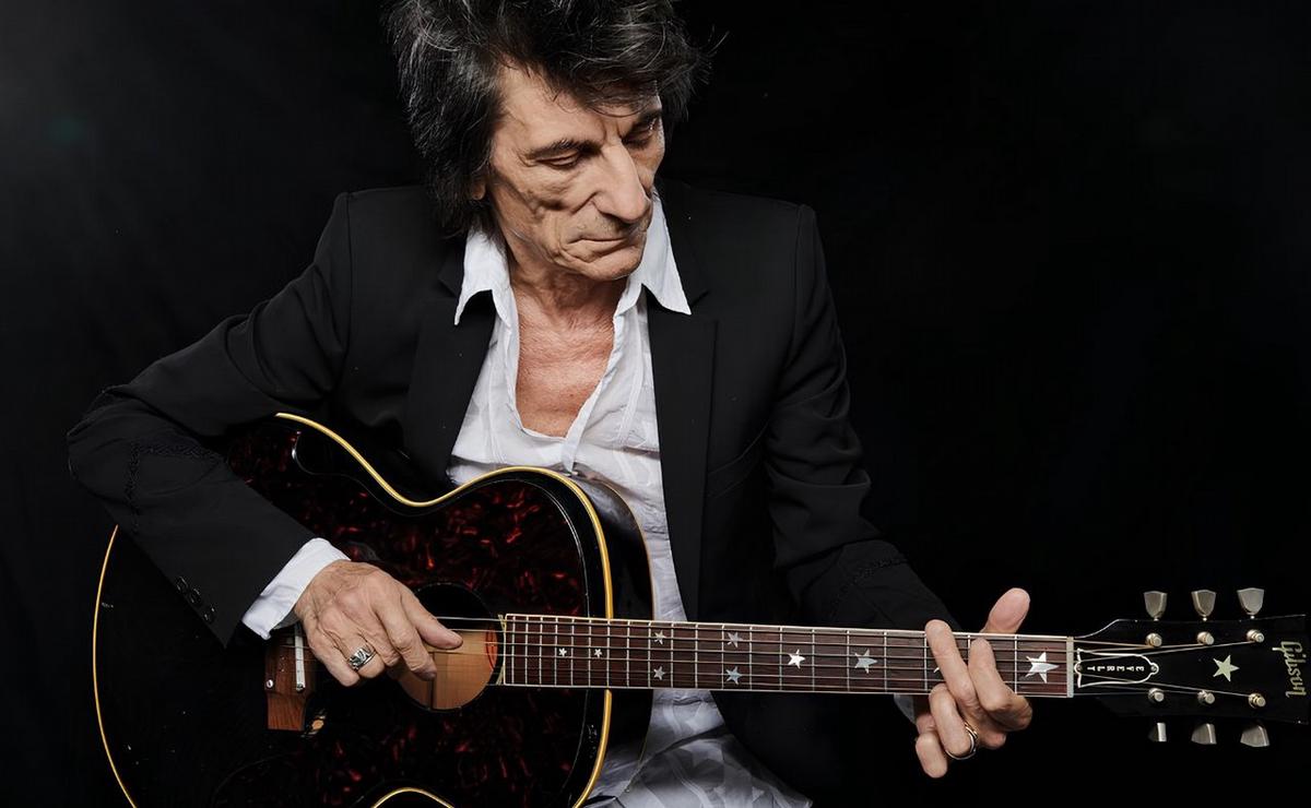 Ronnie Wood se presentará por primera vez como solista en Argentina.