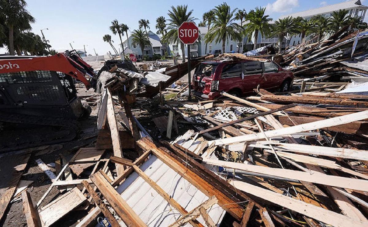 FOTO: El paso del huracán Helene en Estados Unidos. (Foto: NBC/CNN/CTIF.org)