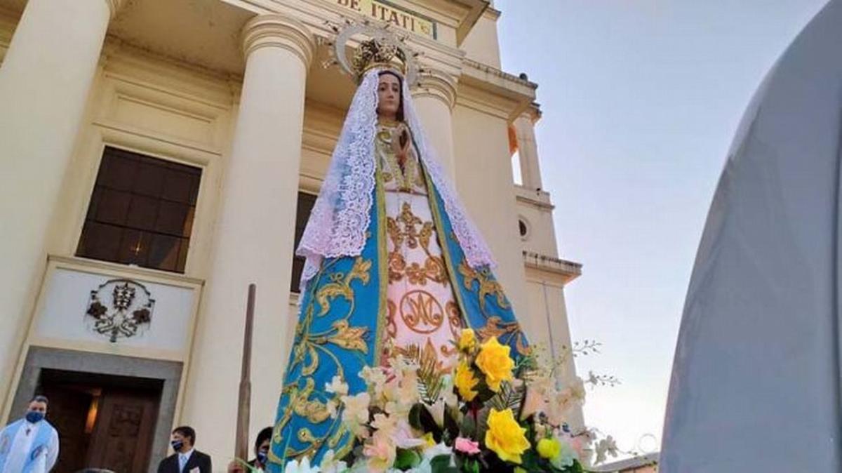 FOTO: Luján2024: una multitud de peregrinos llevará sus intenciones a la Virgen 