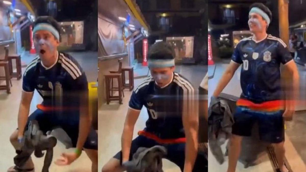 Prisión preventiva para argentino tras gestos racistas en Brasil durante el Mundial