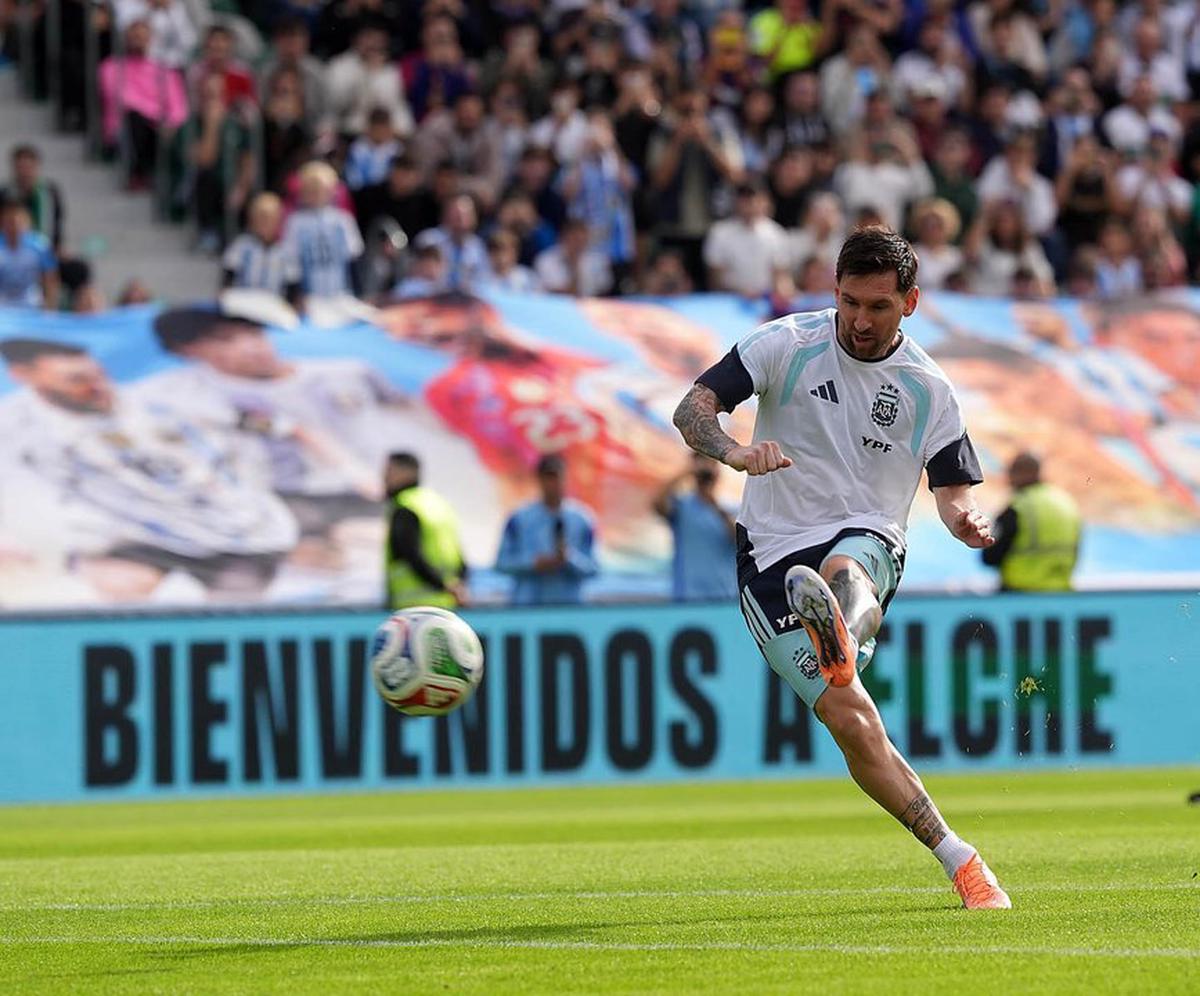 Messi estaría desde el arranque ante Zambia.