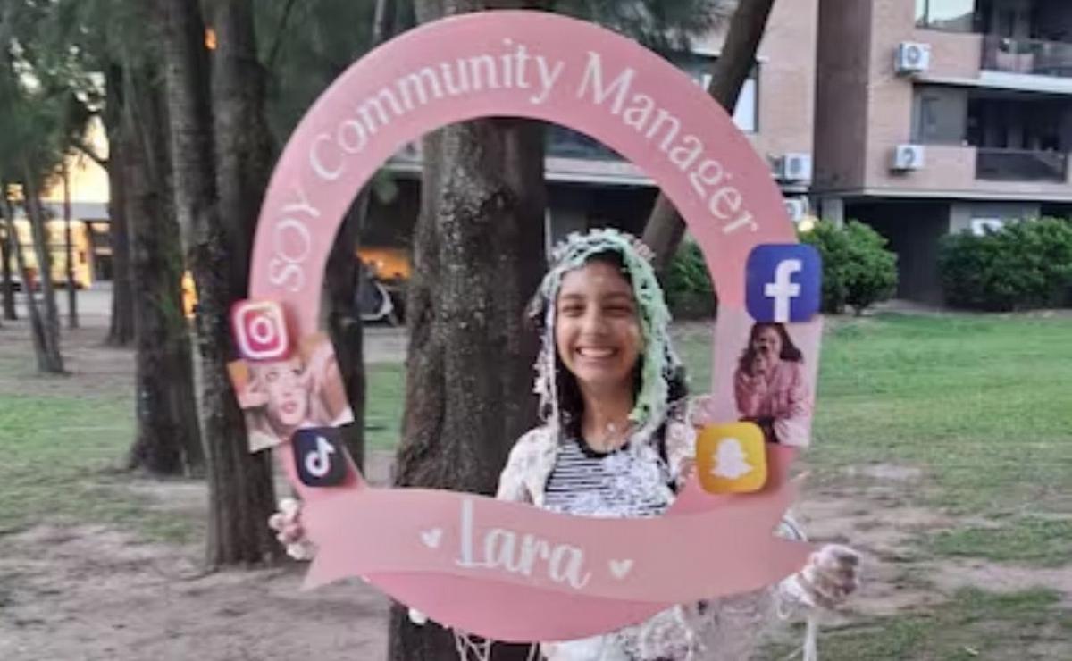 Lara Ghione, 12 años y una diplomatura universitaria. Habló en Cadena 3 Rosario.