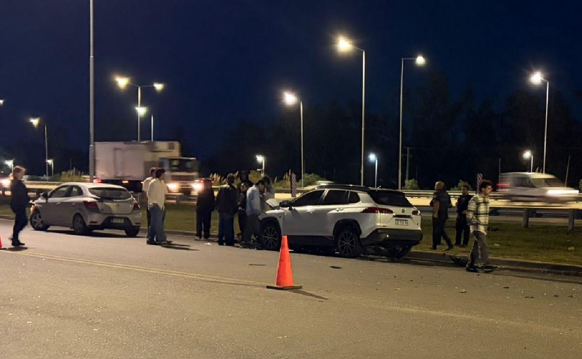 Fuerte choque en la Cárcano.