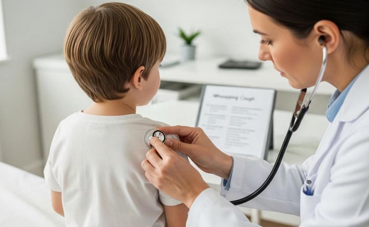La tos convulsa, también conocida como coqueluche, genera preocupación.